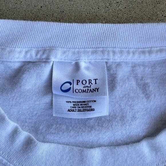 Vintage Washington Ocean Park Hot Rod 2007 Car Show ONP White Shirt Size 2XL - Picture 5 of 6